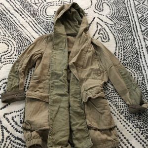 Zara light weight jacket utility style